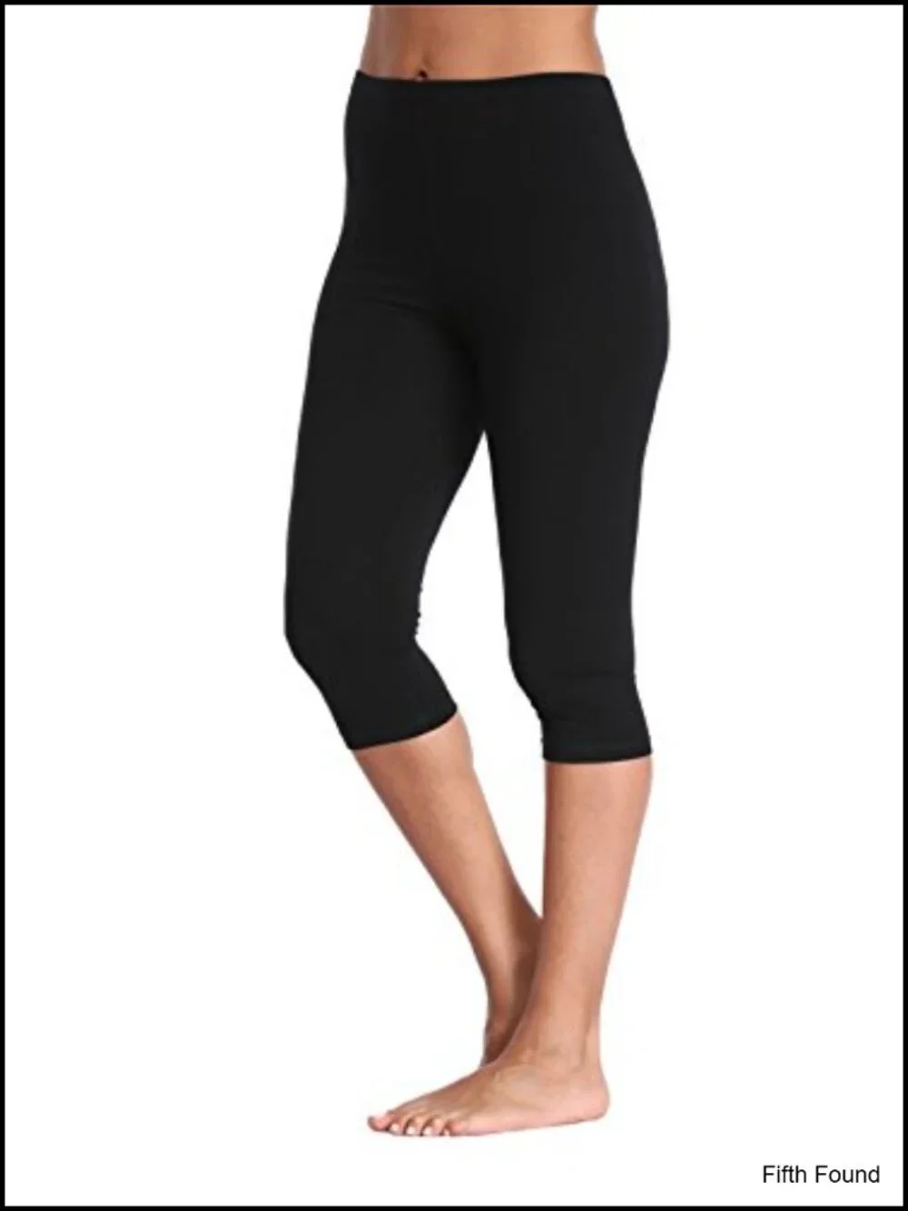 Women's Lightweight Soft Capri Leggings 3/4 Stretch Yoga Pants